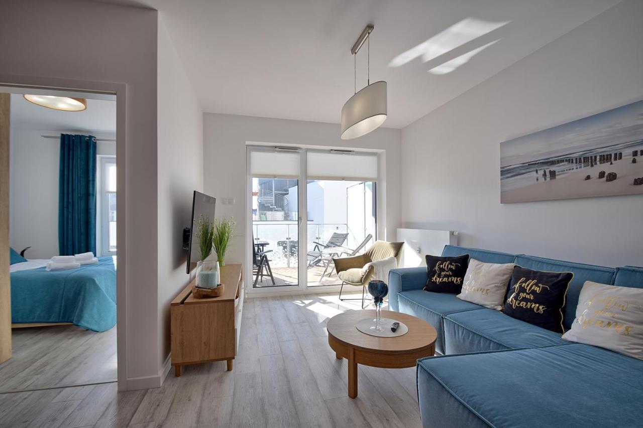 Apartament Nadmorskie Tarasy Spa Deluxe Kołobrzeg Eksteriør billede