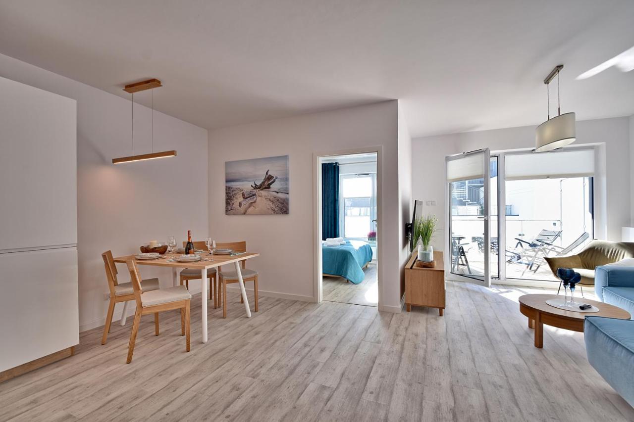 Apartament Nadmorskie Tarasy Spa Deluxe Kołobrzeg Eksteriør billede