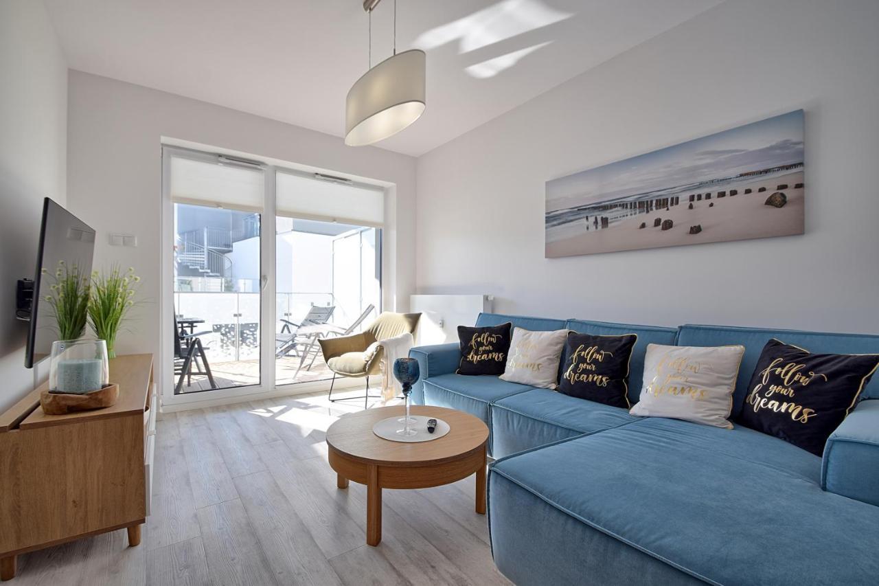 Apartament Nadmorskie Tarasy Spa Deluxe Kołobrzeg Eksteriør billede